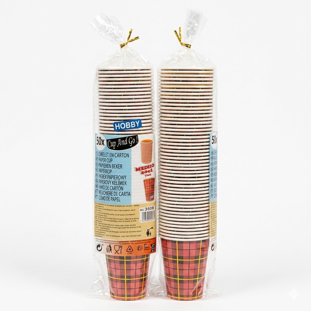 Gobelets Carton 4oz   12cL x50