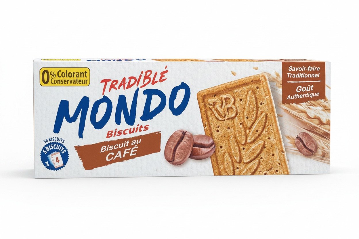 MONDO Biscuits au Café 160g