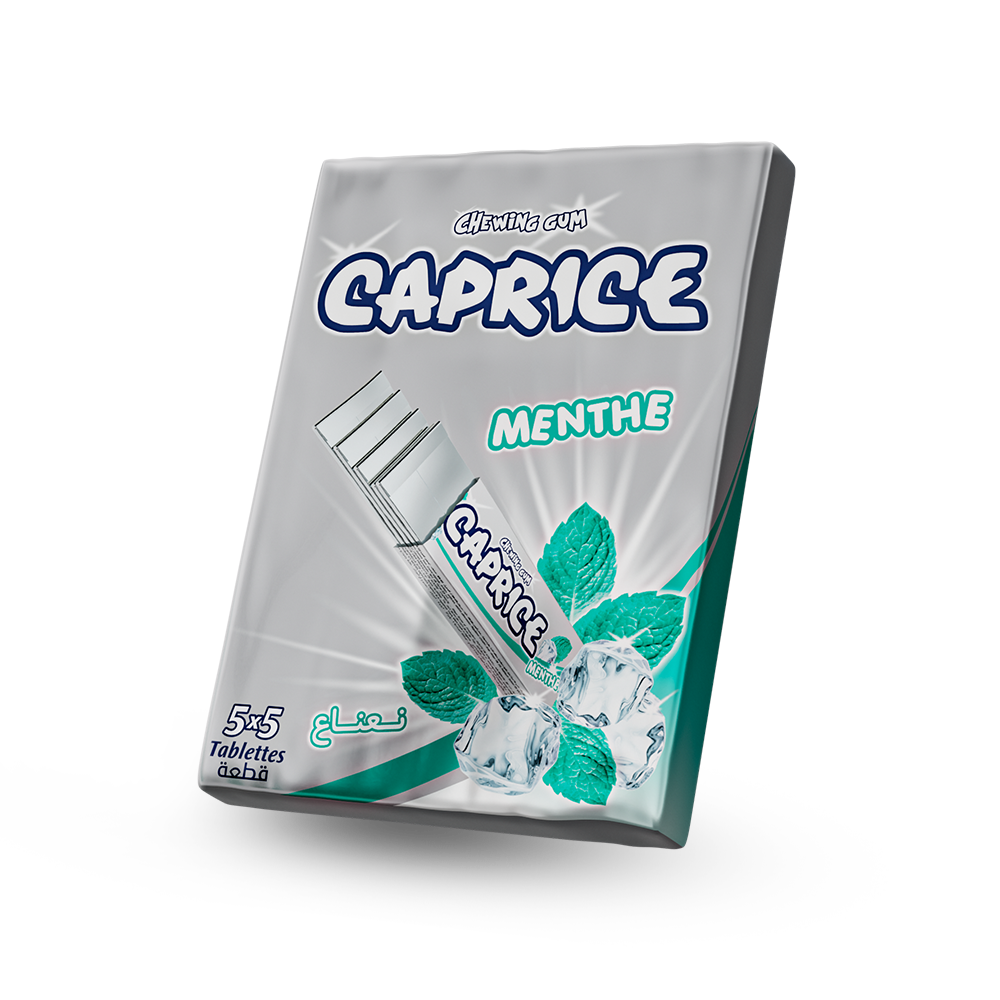 CAPRICE Chewing Gum Tablette 5x5