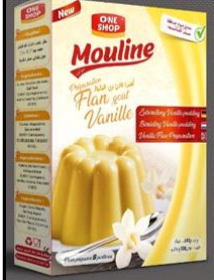 Prepa Flan Vanille Mouline 100g