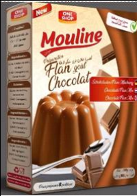 Prepa Flan Chocolat Mouline 100g