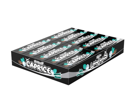 CAPRICE Chewing Gum MENTHE REGLISSE Tablette 20x5