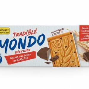 MONDO Biscuits aux éclats de CACAO 160G