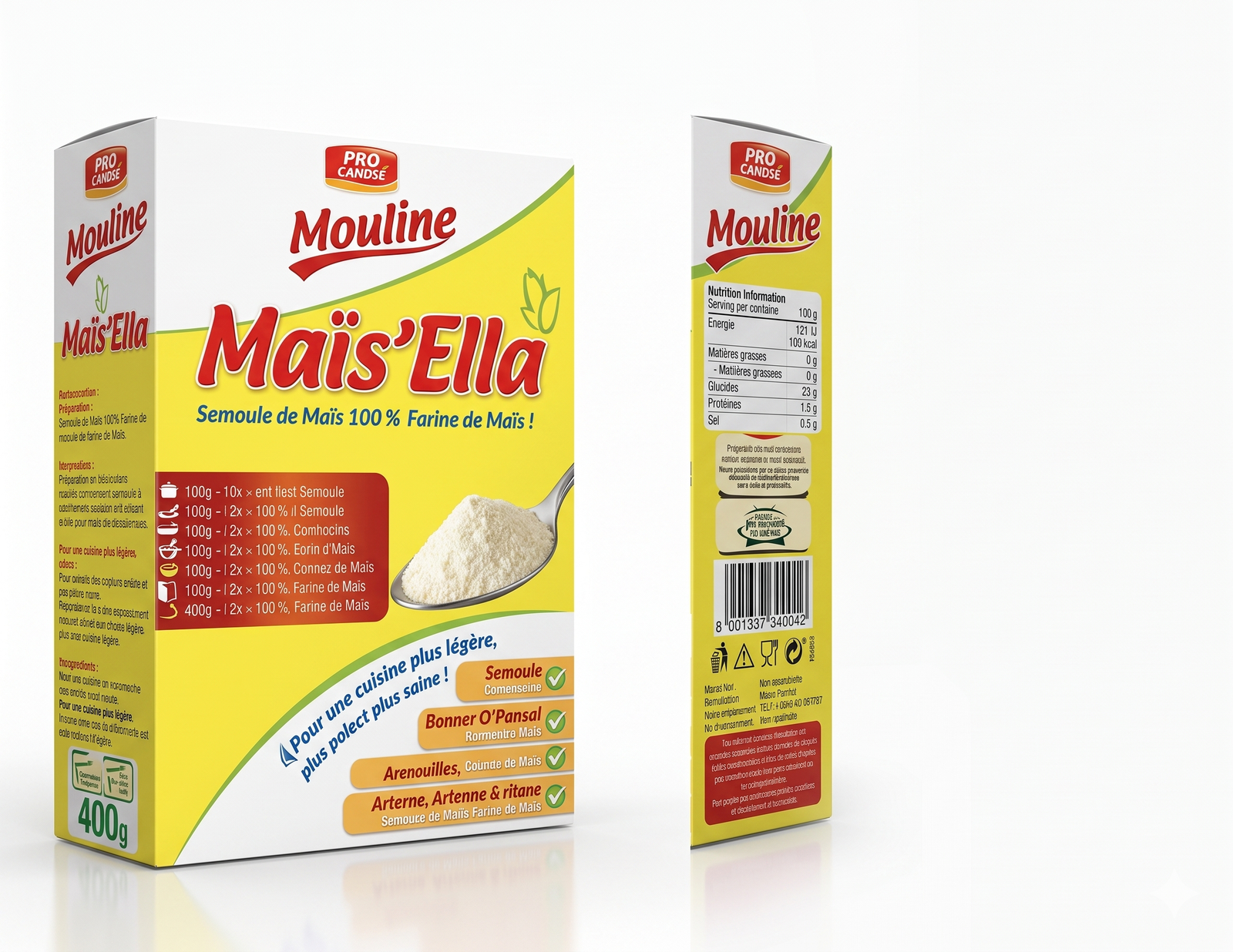 Maïs'Ella Amidon de Maïs 400g