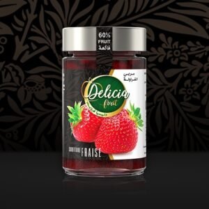 Délicia Confiture de Fraise 60% Fruit 380g