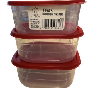 Série BOITES HERMETIQUES X3 800mL