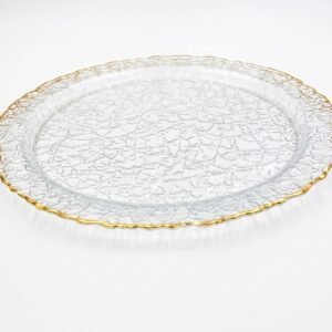 Plat à TARTE en VERRE