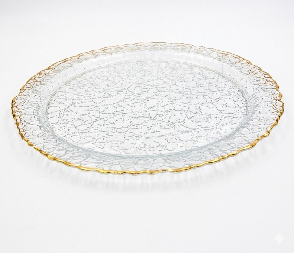 Plat à TARTE en VERRE