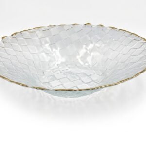 Coupe à fruit RONDE en VERRE