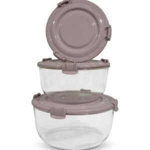 Set de 3 Boites Clipso à Rabats Plastique
