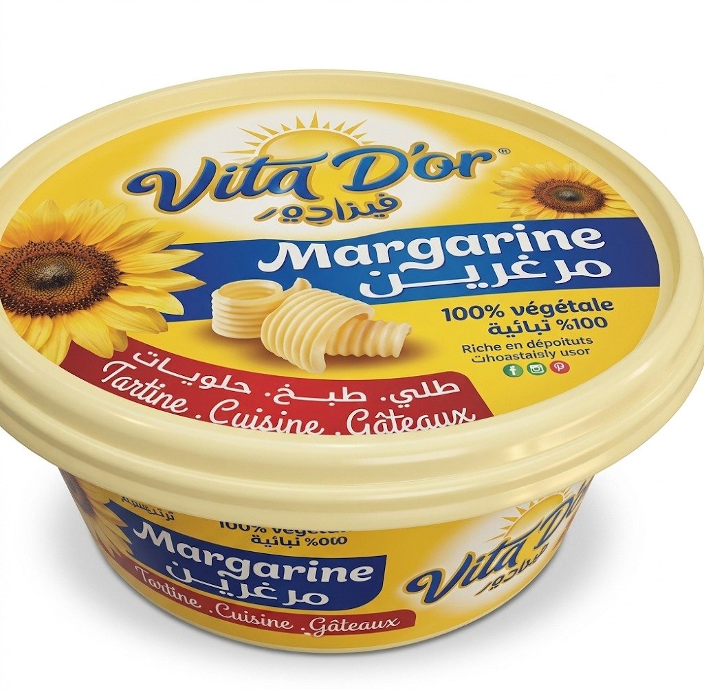 Margarine VITA d'Or 250g Barquette