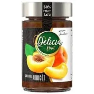 Délicia Confiture d'Abricot 60% Fruit 380g