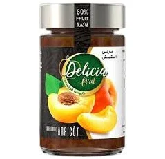 Délicia Confiture d'Abricot 60% Fruit 380g