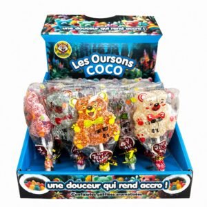 Gélifiés OURSON COCO Poids NET 30g MASTER COLIS = 128  (4 Boites de 32)