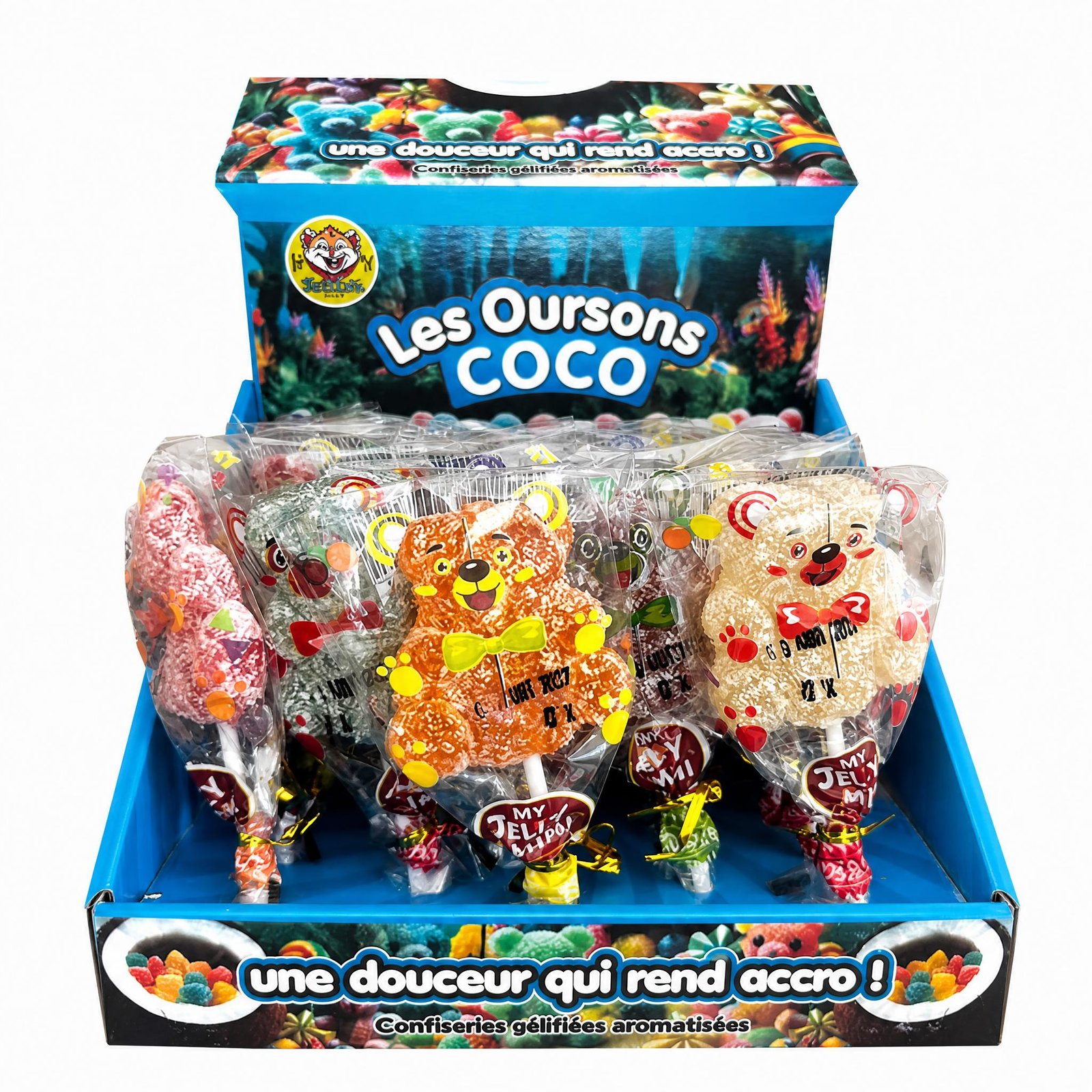 Gélifiés OURSON COCO Poids NET 30g MASTER COLIS = 128  (4 Boites de 32)