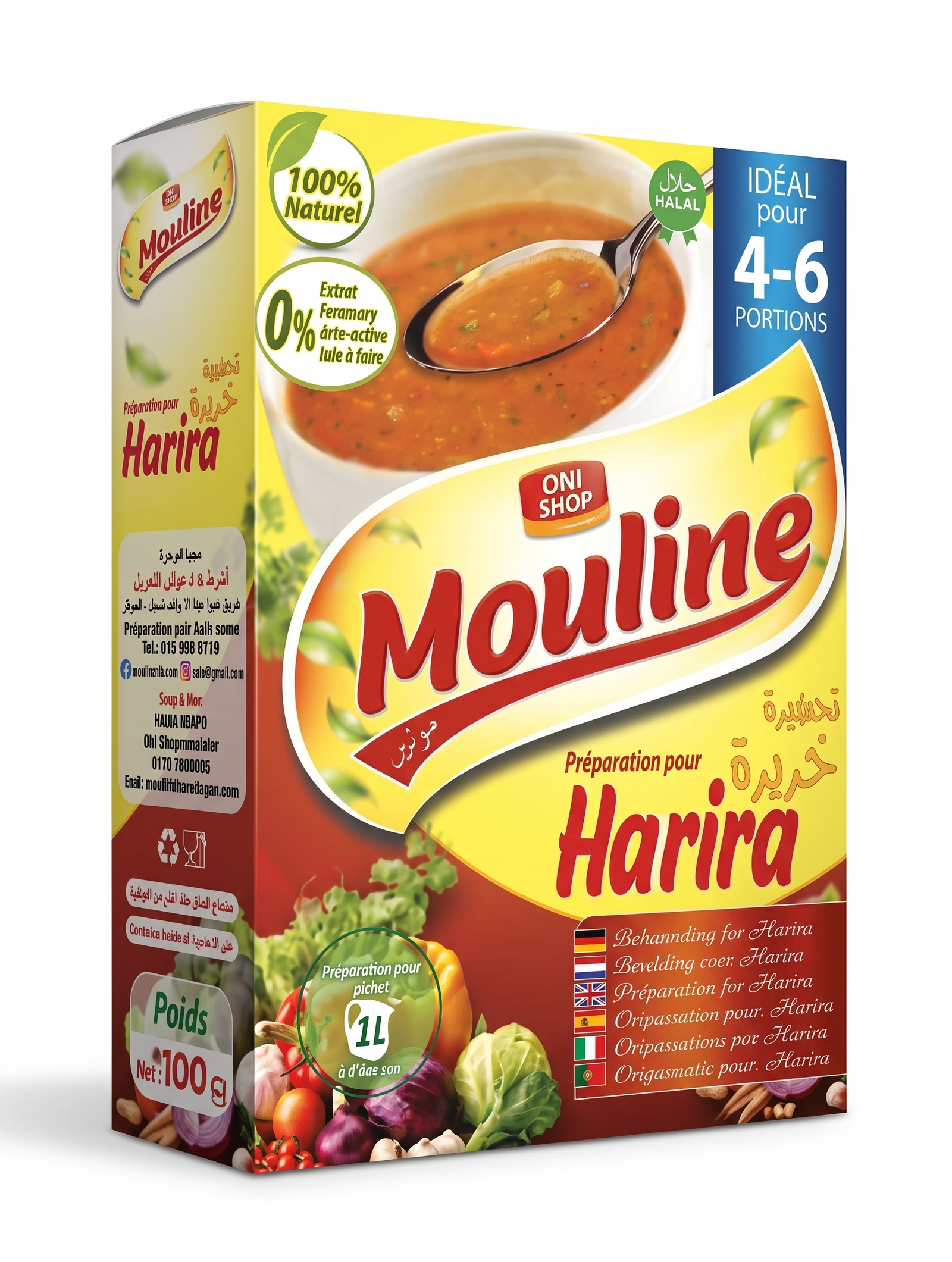 Préparation Harira 100g